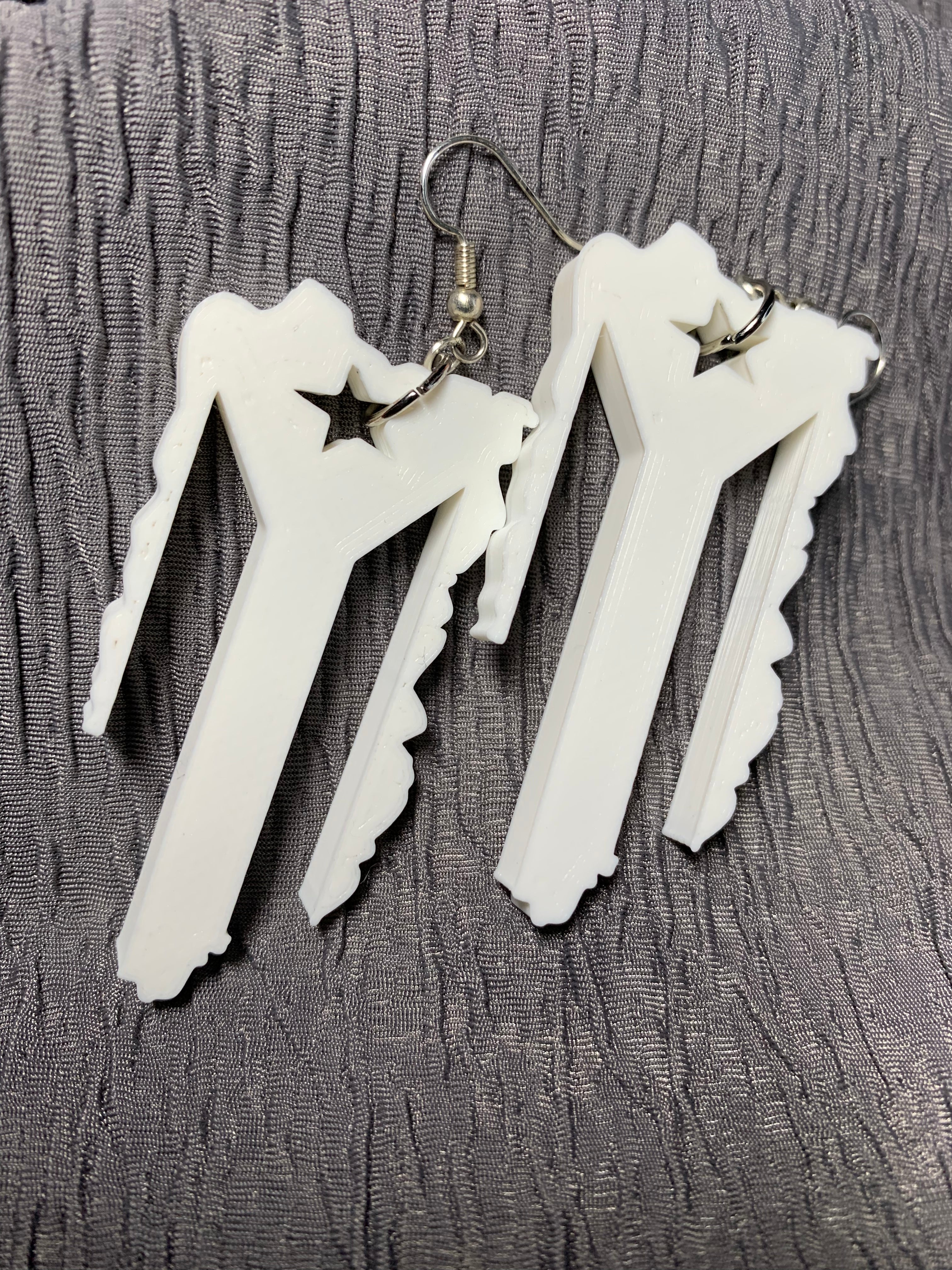 la llave de Puerto Rico earrings