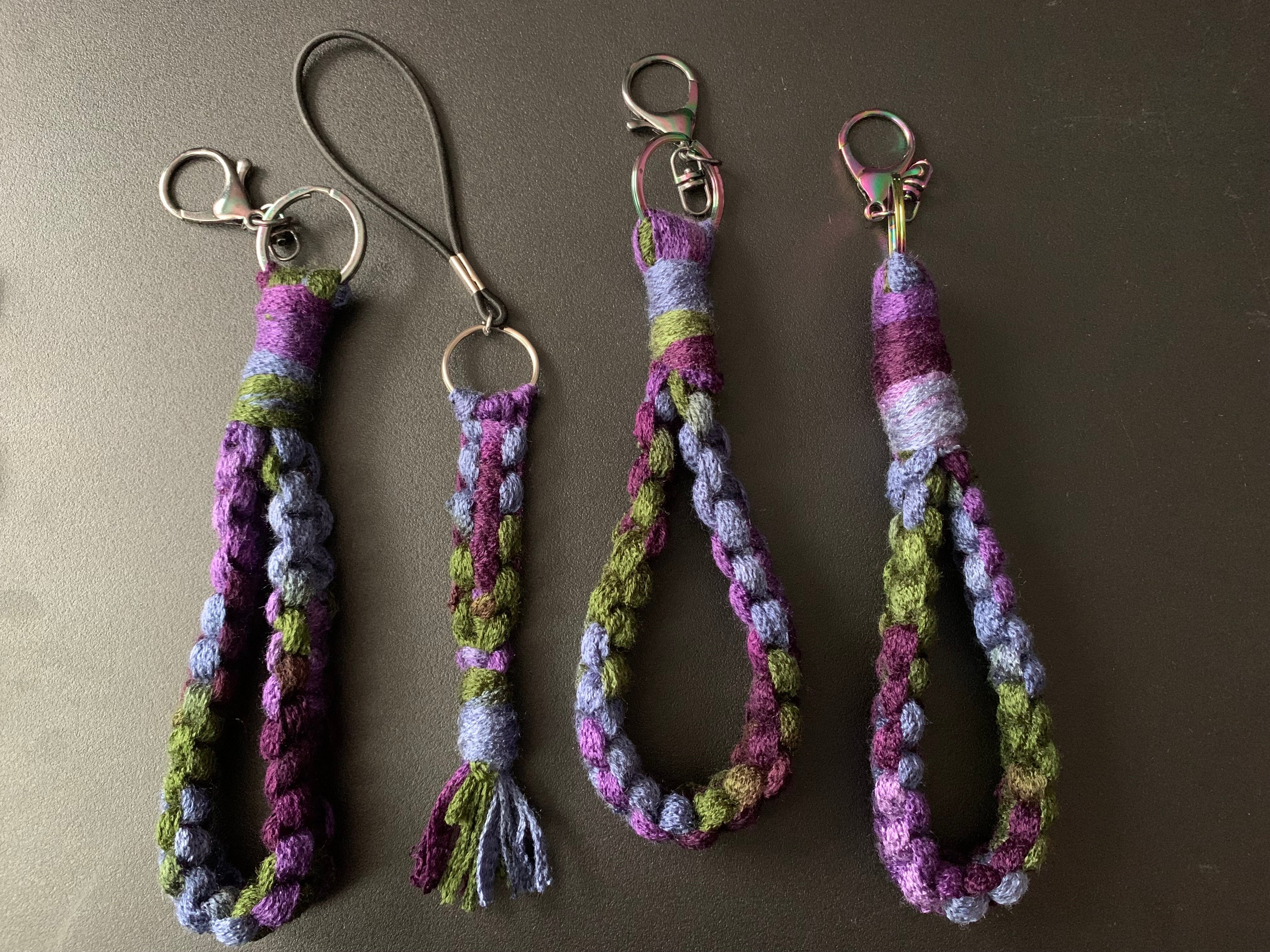 Macrame keychain