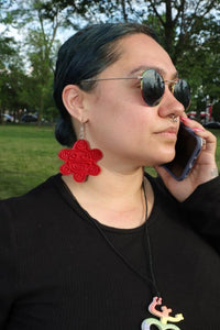 Taino sun earrings