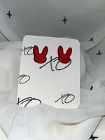Load image into Gallery viewer, Bunny stud earrings
