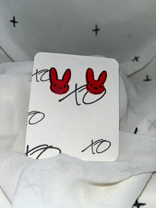 Bunny stud earrings