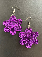 Load image into Gallery viewer, Taino sun earrings
