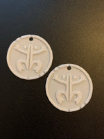 Load image into Gallery viewer, Coqui emblem earrings
