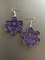 Load image into Gallery viewer, Taino sun earrings
