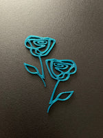 Load image into Gallery viewer, Rose earrings
