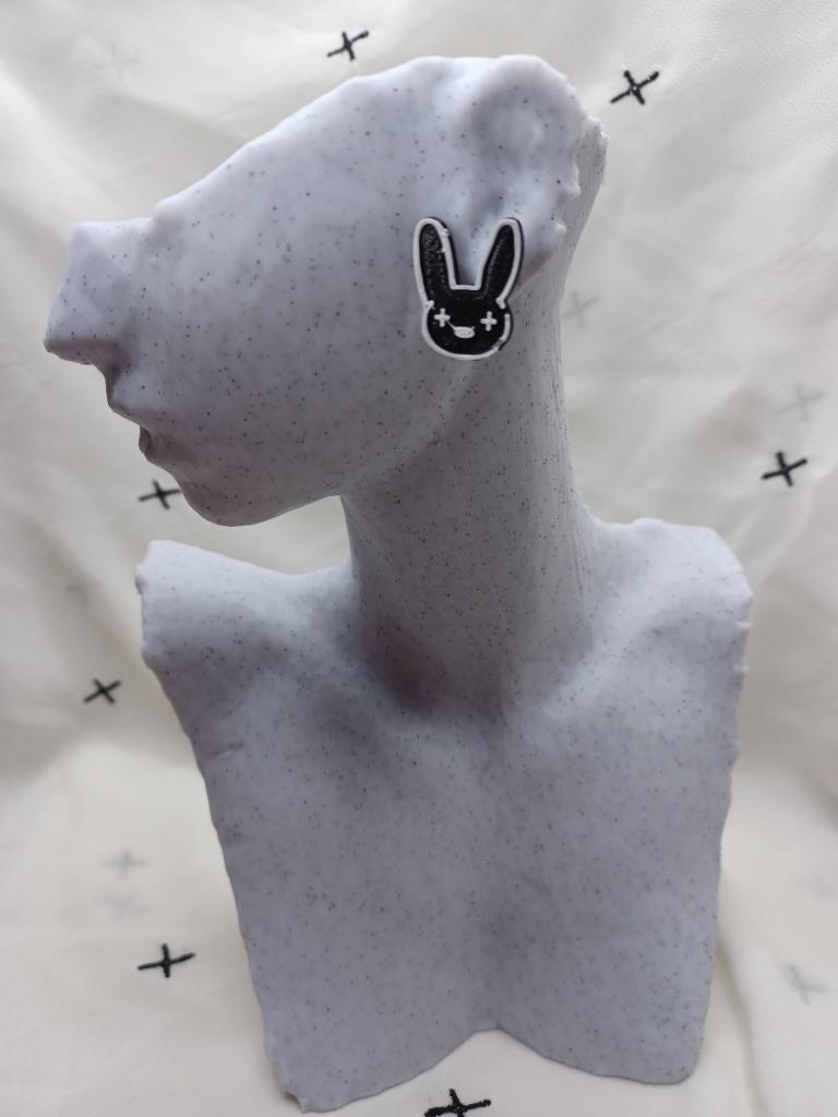 Bunny stud earrings