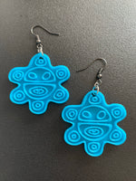 Load image into Gallery viewer, Taino sun earrings
