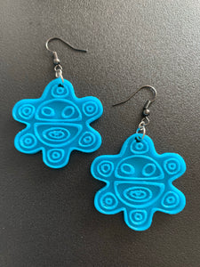 Taino sun earrings