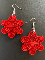 Load image into Gallery viewer, Taino sun earrings
