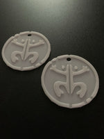 Load image into Gallery viewer, Coqui emblem earrings
