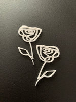 Load image into Gallery viewer, Rose earrings
