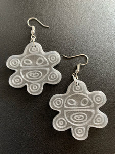 Taino sun earrings