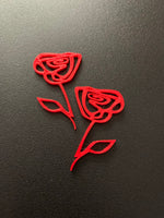 Load image into Gallery viewer, Rose earrings
