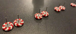 Load image into Gallery viewer, Peppermint stud earrings
