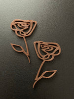 Load image into Gallery viewer, Rose earrings
