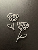 Load image into Gallery viewer, Rose earrings
