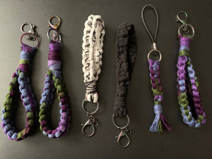 Macrame keychain