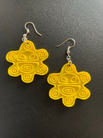 Load image into Gallery viewer, Taino sun earrings
