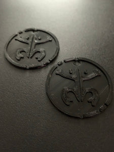 Coqui emblem earrings